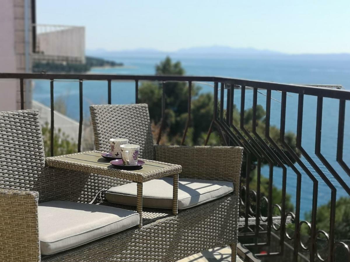 Apartman Studio Kod Ujevica Baška Voda Exteriör bild